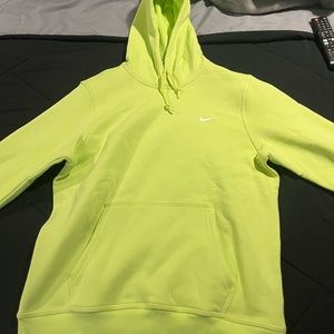 Nike hoodie lime